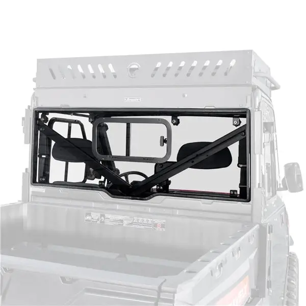 Superatv Windshield Rr With Slider Lsmk Pol (Rwspran900sgw76) 1