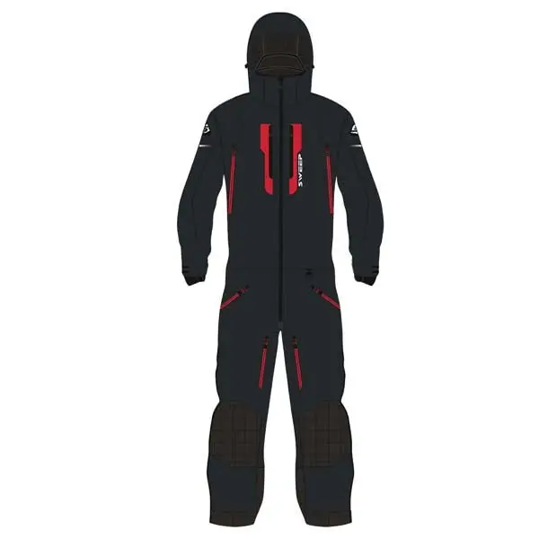 Sweep Everest Insulated Men’s One-Piece Snowmobile Suit - Image 2