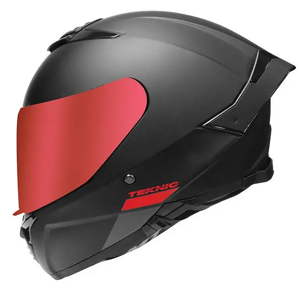 Teknic Chrome Full Face Helmet 5