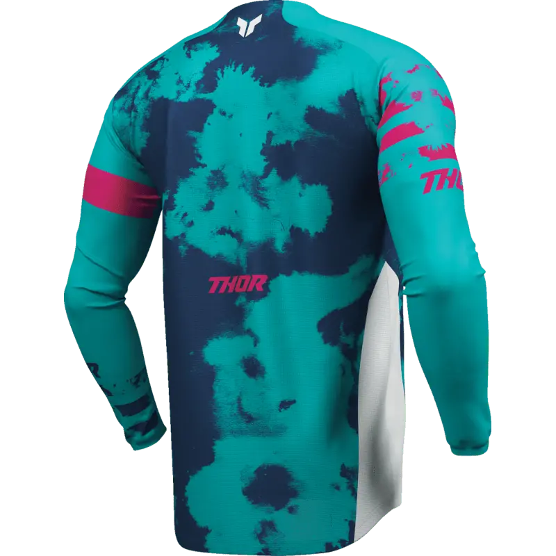 Thor Jersey Launchmode Bleach Wht/Aq 3