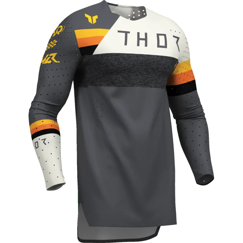 Thor Jersey Sportmode League Char/Wht 1