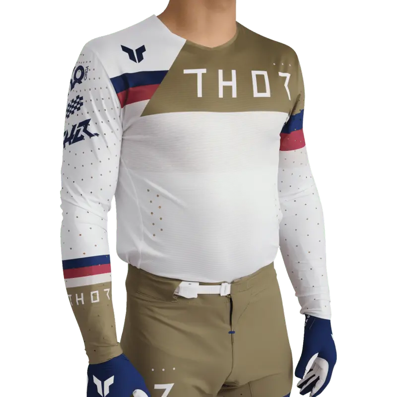 Thor Jersey Sportmode League Wht/Cop 3