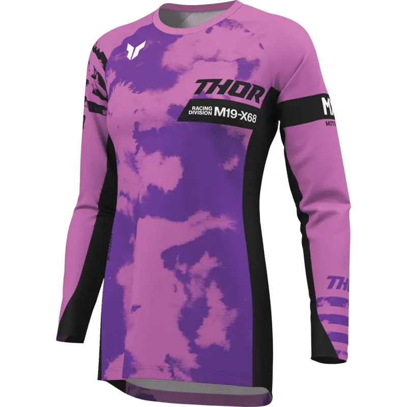 Thor Jersey Wmn Launchmode Bleach Blk/Orc 2