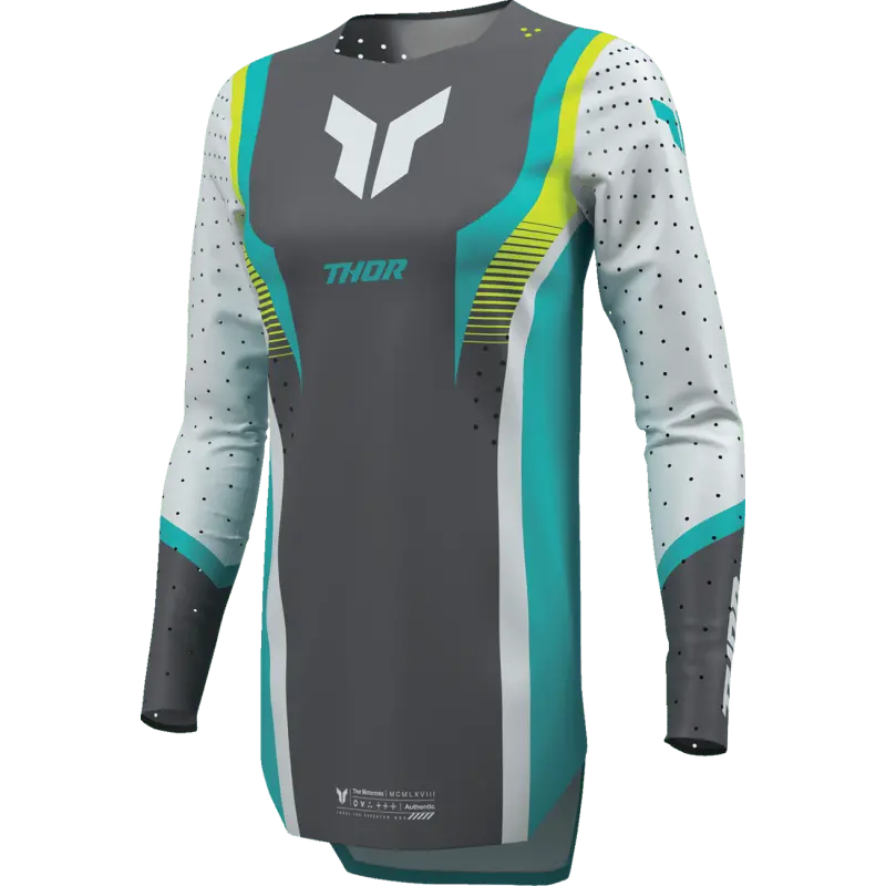 Thor Jersey Wmn Sportmode Velocity Gy/Aq 1