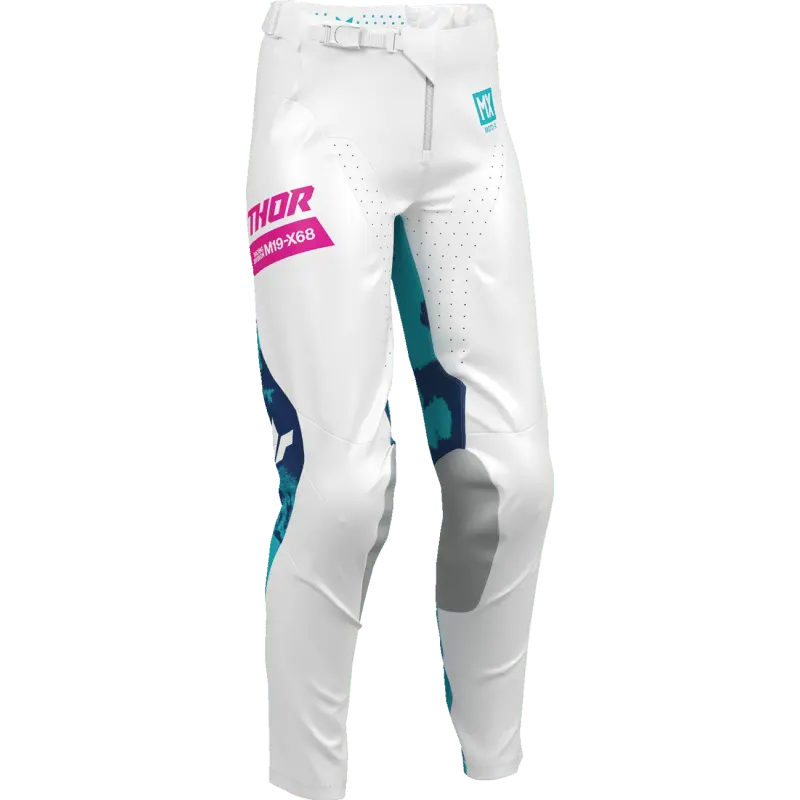 Thor Pant Wmn Launchmode Bleach Wht/Aq 1