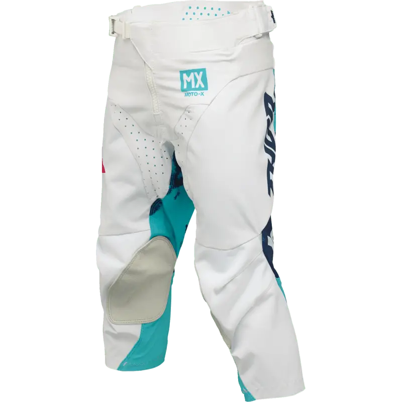 Thor Pant Yth Launchmode Bleach Wht/Aq 1