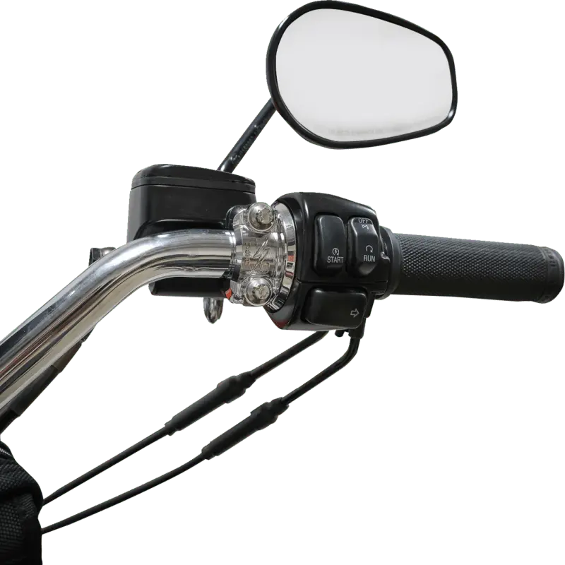Thrashin Supply Speedway Perch Clamp Chrome 1