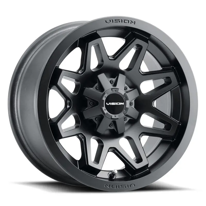 Vision Wheels Se7en Wheel Matte Black 15X7 (5.5+1.5) 4/156 1