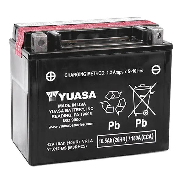 Yuasa Battery Maintenance Free Agm 1