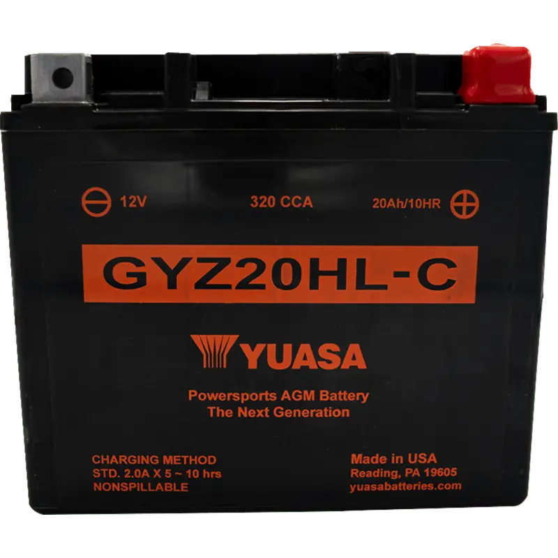 Yuasa Factory Activated Agm Gyz20hlc 1