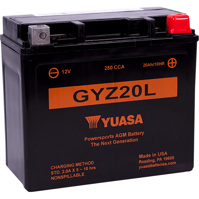 Yuasa Battery Maintenance Free Agm High Performance 1