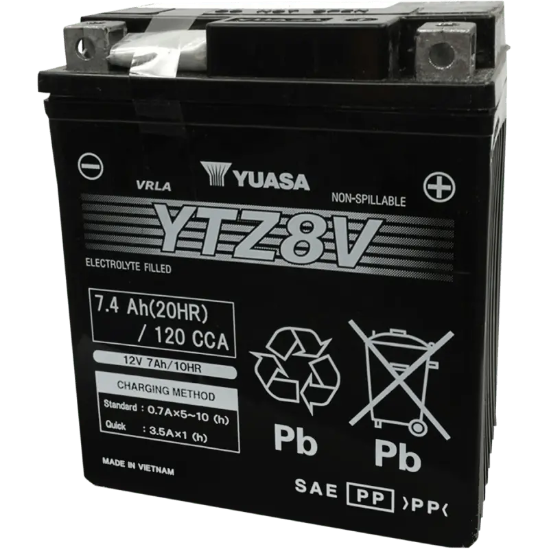Yuasa Battery Maintenance Free Agm Factory Activated 1