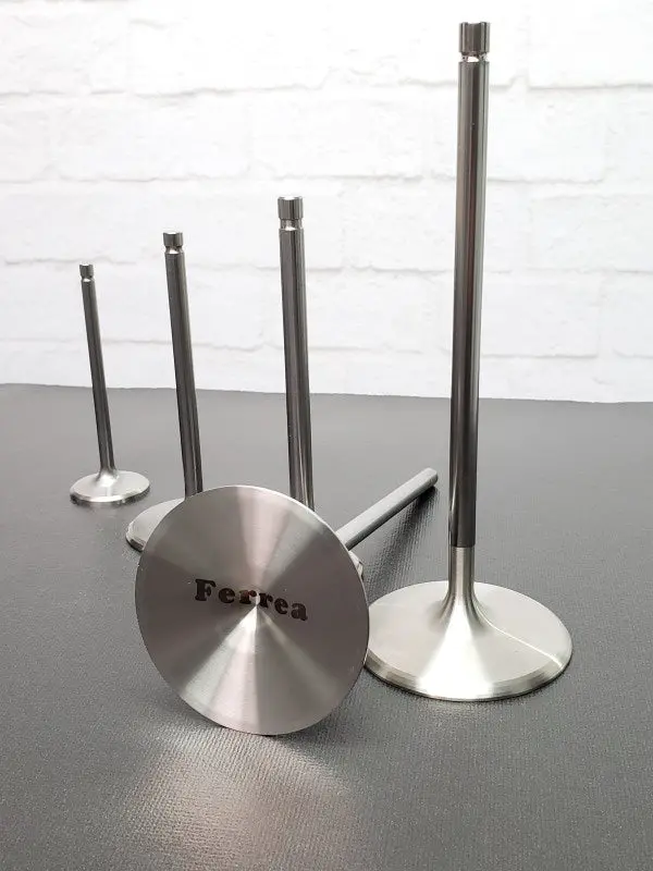 Ferrea Titanium Intake Valves For Chevy/Chrysler/Ford Small-Block – 2.2", 5/16" Stem, 12° Angle, Set Of 8 1