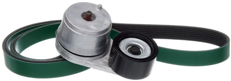 Gates 10-15 Peterbilt 389 Cummins Isx15 Diesel Serpentine Belt Kit 1