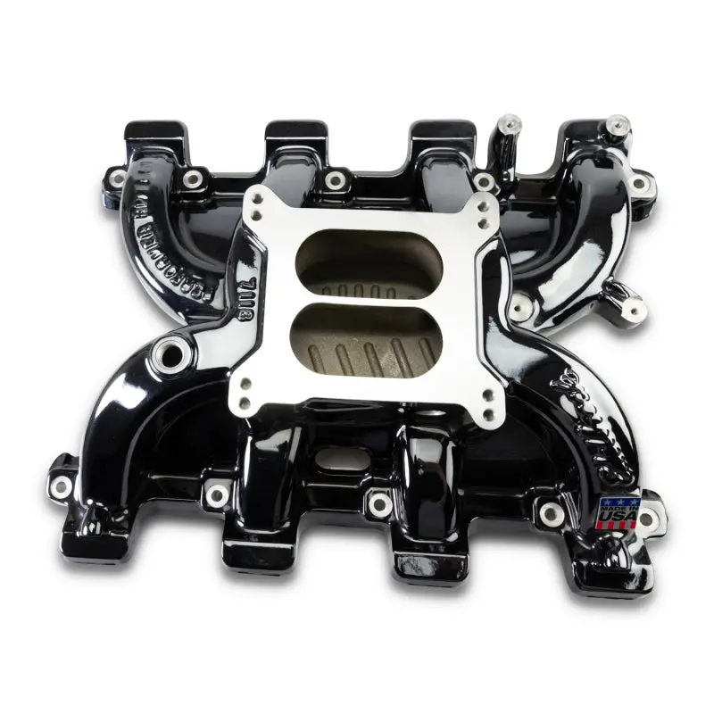 Edelbrock Chevy Ls1 Performer Rpm Intake Manifold Only - Black Plasma Finish 1