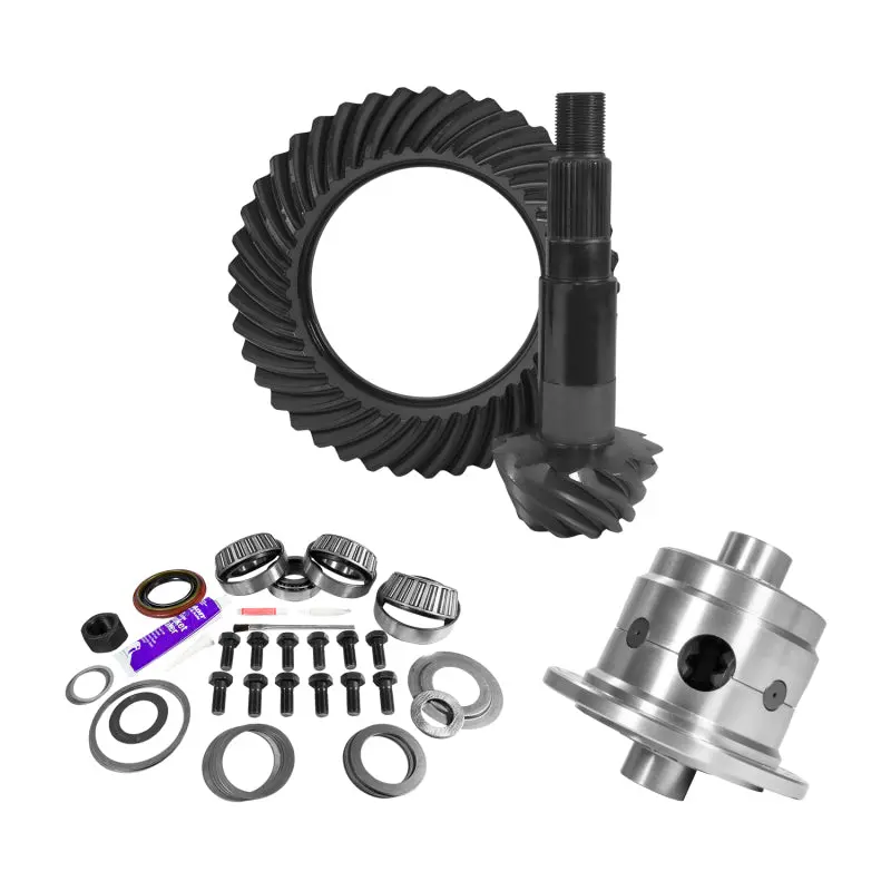 Yukon Gear & Axle 11.25-Inch Dana 80 Rear Ring And Pinion Kit – 3.73 Ratio, 35-Spline Positraction, 4.125-Inch Bearing Diameter 1