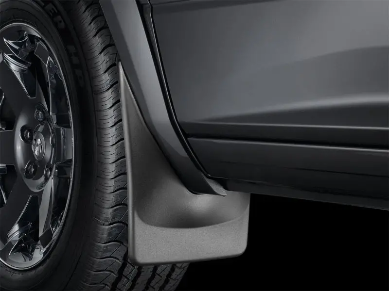 Weathertech 08-10 Ford F250/F350 No Drill Mudflaps - Black 1