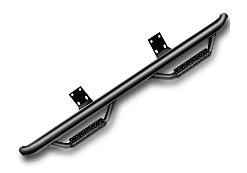 N-Fab Nerf Step – 3-Inch Wide Cab-Length Side Steps For 2014–2017 Chevrolet/Gmc 1500 Crew Cab (Texas Black Finish) 1