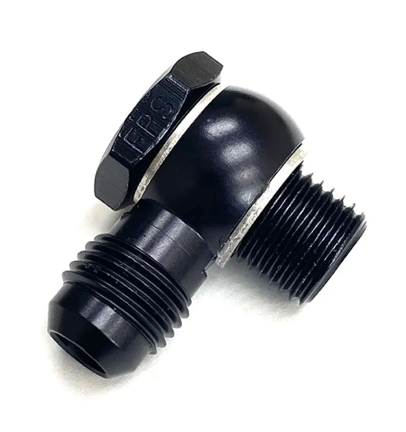 Fragola -6An Male Banjo Fitting – Compatible With 12Mm X 1.0 Thread, Matte Black Finish 1