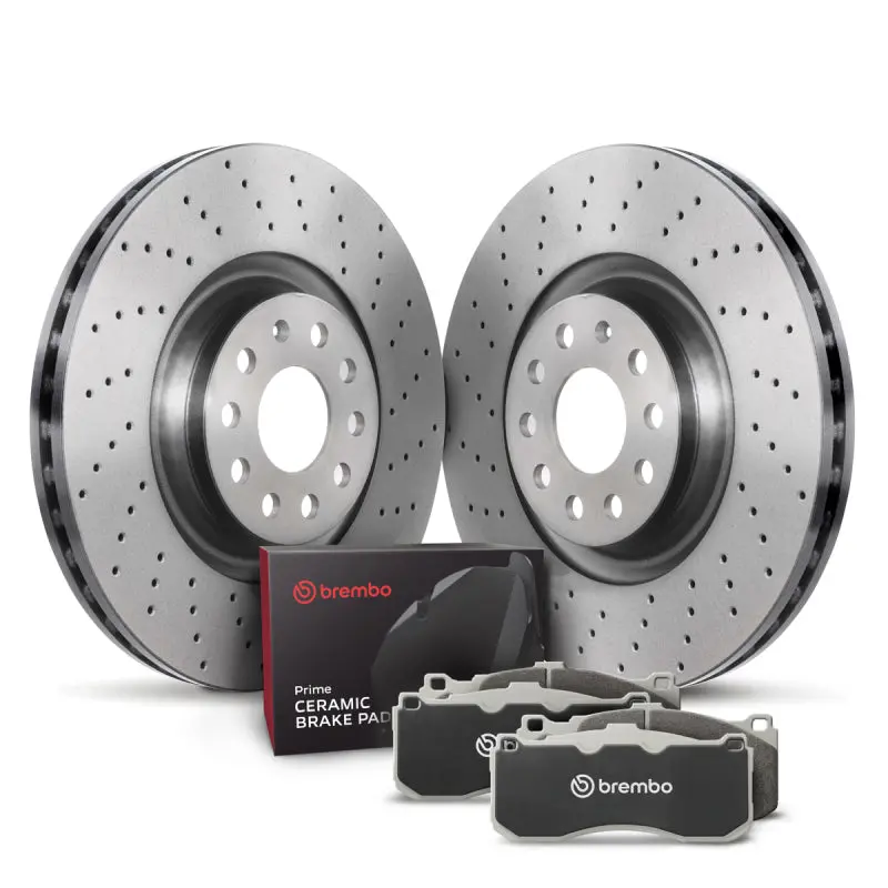 Brembo Oe-Style Front Brake Kit For 2016–2022 Audi Tts Quattro – High-Performance Discs & Calipers 1