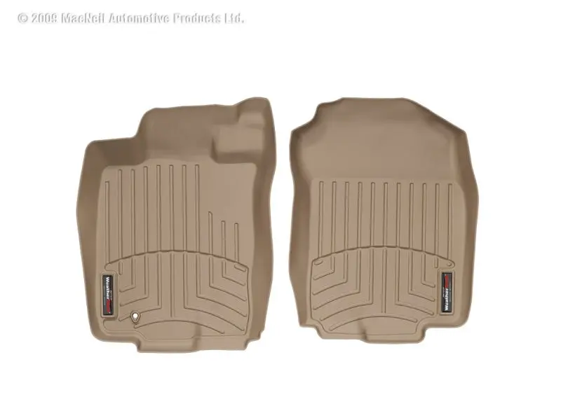 Weathertech 06-09 Ford Fusion Front Floorliner - Tan 1