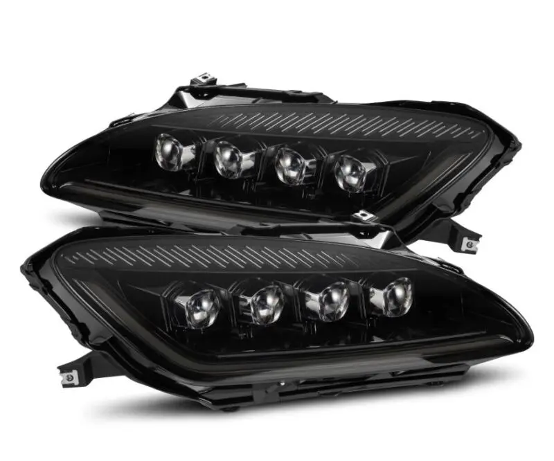 Alpharex Nova-Series Projector Led Headlights For 1999–2009 Honda S2000 – Alpha-Black Finish 1