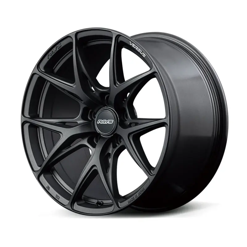 Versus Vv21S 20X8.5 Matte Super Dark Gunmetal Wheel – 5X112, +45 Offset 1