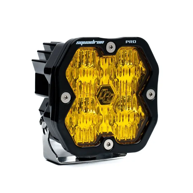 Baja Designs Squadron 2.0 Pro Led Wide Cornering Light – Single, Baja Amber 1