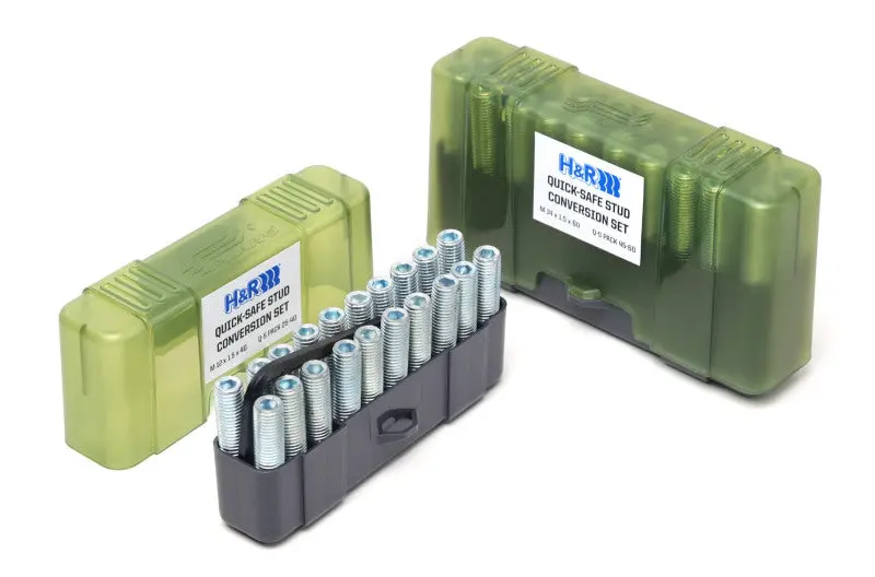 H&R Quick-Safe M14×1.25×30Mm Bolt-To-Stud Conversion Kit (20-Piece Set) 1