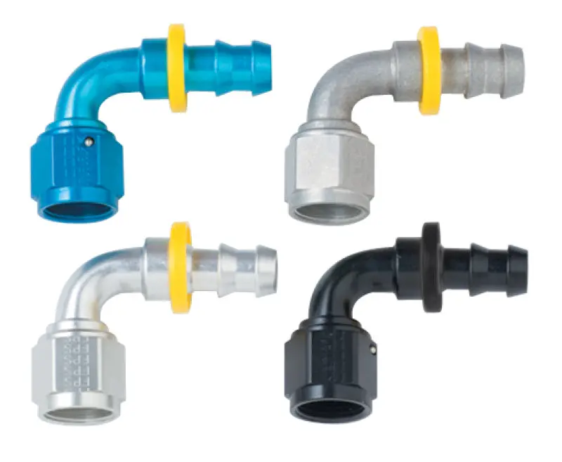 Fragola -10An Push-Lite 90° Swivel Fitting For High-Pressure Fuel And Oil Lines 1