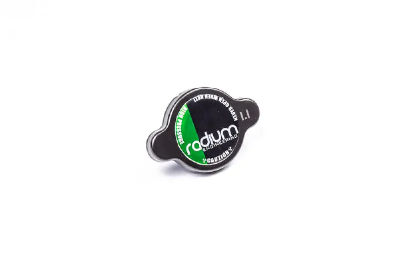 Radium Engineering Type-A Radiator Cap – 1.1 Bar Pressure Rating, Black Anodized Finish 1