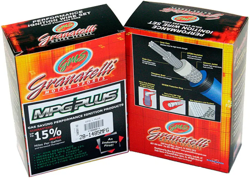 Granatelli 96-97 Nissan Pickups (Includes D21/720) 4Cyl 2.4L Performance Ignition Wires 1