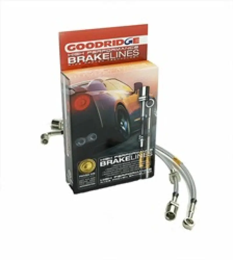 Goodridge Stainless Steel Brake Lines For Nissan 240Sx (1989–1994) With 300Zx Front Caliper Conversion 2
