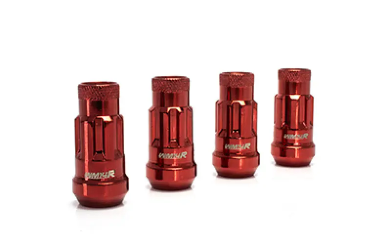 Wheel Mate Wm14R 14X1.50 Wheel Locks Red 4 Pcs 1