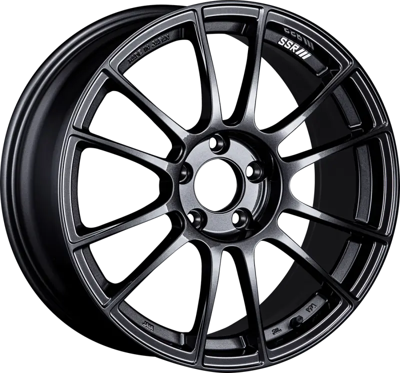 Ssr Gtx04 Dark Gunmetal 19X8.5-Inch Wheel – 5X114.3, 45Mm Offset 1