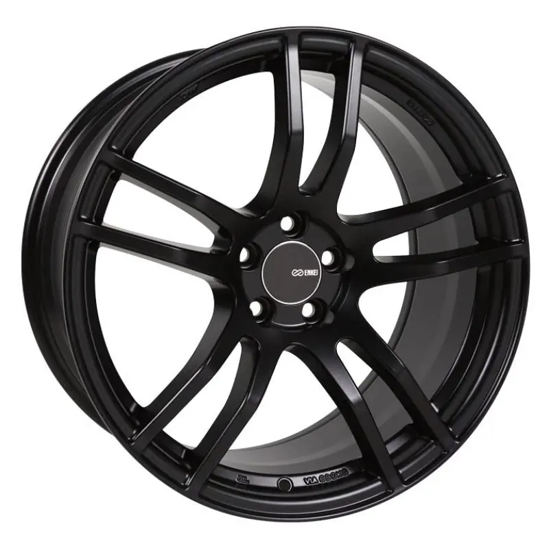 Enkei Tx5 18X8-Inch Black Alloy Wheel – 5X108, 45Mm Offset, 72.6Mm Center Bore 1