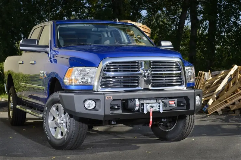 Arb Textured Modular Front Winch Bar Kit For Dodge Ram 1