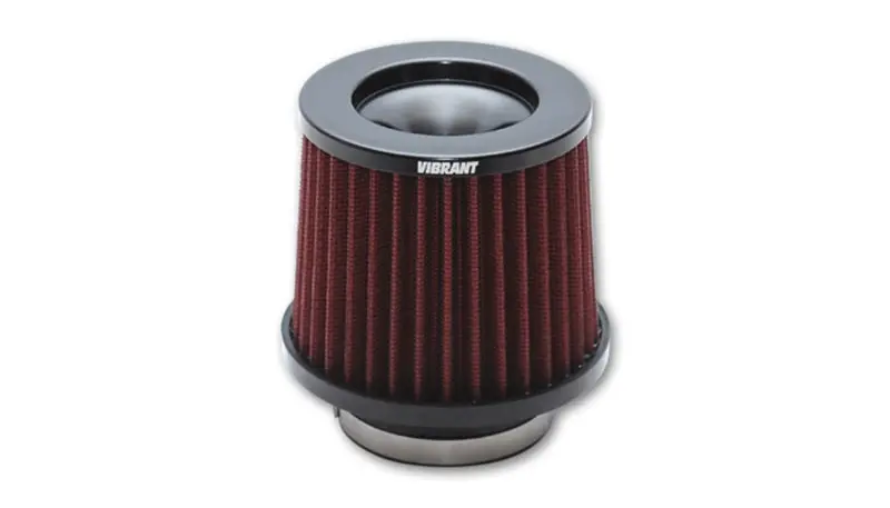 Vibrant Classic Cone Air Filter – 5.25" Outer Diameter, 5" Height, 2.5" Inner Diameter Inlet 1