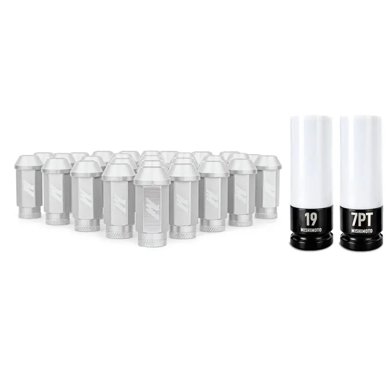 Mishimoto Silver Locking Lug Nut Set – M12X1.5, 27-Piece 1