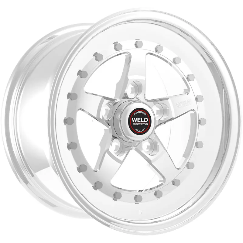 Weld Weldstar 15X4 / 5X4.75 Bp / 1.5In. Bs Polished Wheel - Non-Beadlock 2