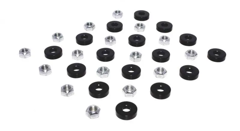 Comp Cams Rocker Arm Adjustment Kit For Ford Small-Block Engines – Black Anodized 1