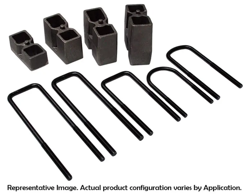 Skyjacker 1981-1993 Dodge W350 Pickup Suspension Block And U-Bolt Kit 1