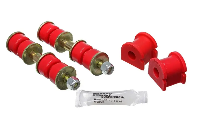 Energy Suspension 13Mm Rear Swaybar Bushing Set - Red 1