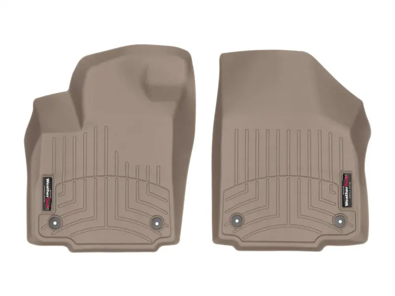 Weathertech Front Floor Liners For 2001–2004 Toyota Tacoma Double Cab – Tan 1