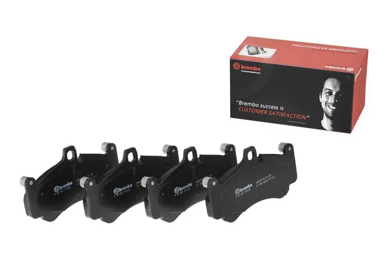Brembo 98-03 Mercedes-Benz Ml320/03-05 Ml350/1999 Ml430 Front Premium Nao Ceramic Oe Equivalent Pad 1
