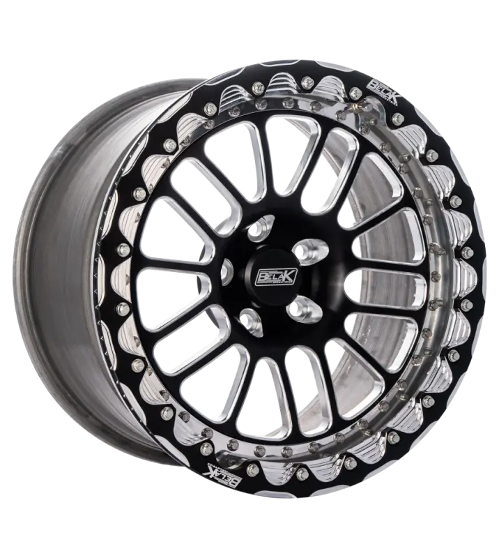 Belak Single Beadlock Wheel – 18X9", 5.75" Backspace, 5X120 Bolt Pattern, High Pad Design, Series 2 1