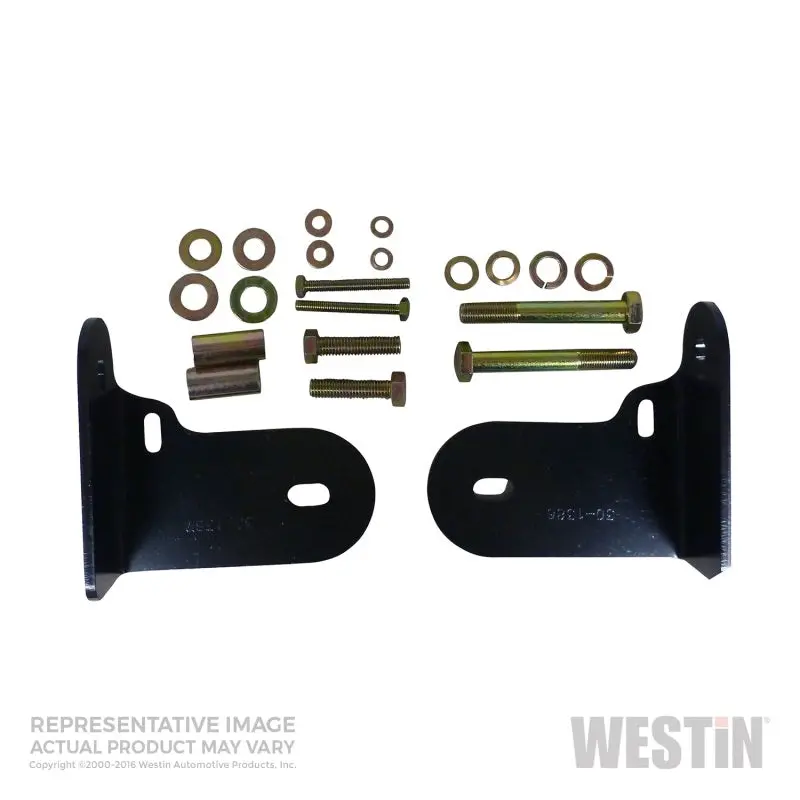 Westin Safari Light Bar Mounting Kit – Black Hardware For 2004–2007 Chevrolet/Gmc/Buick/Isuzu/Oldsmobile Rainier 1