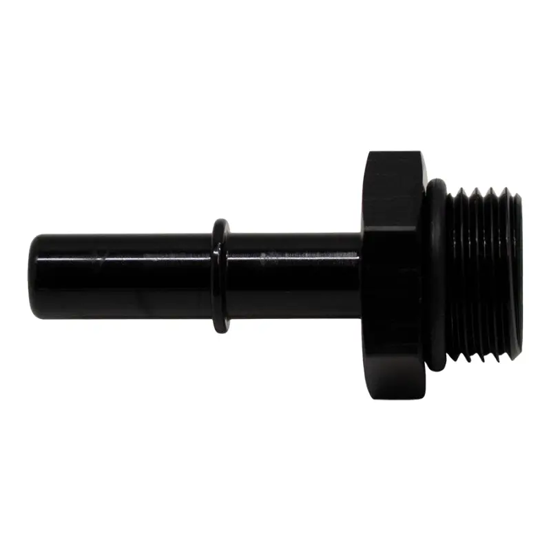 Deatschwerks 8An Orb To 3/8" Male Efi Quick-Connect Adapter – Matte Black Anodized 2