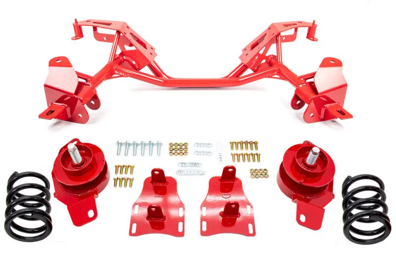 Umi Performance Lsx Tubular K-Member With Weight Jack Kit For 1982–1992 Gm F-Body – Red Finish (850 Lb Capacity) 1
