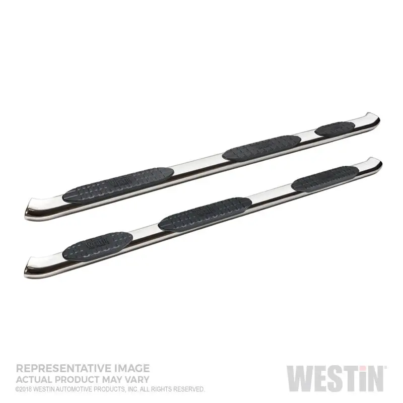 Westin 2019 Chevrolet Silverado/Sierra 1500 Cc (5.5Ft) Pro Traxx 5 Wtw Oval Nerf Step Bars - Ss 2